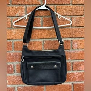 Longchamp Crossbody Purse Bag Black